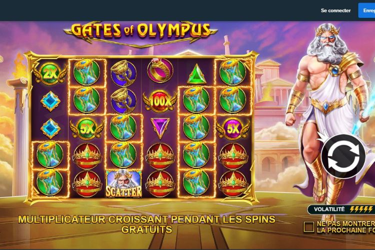 Comment jouer à Gates of Olympus sur Stake.com ?