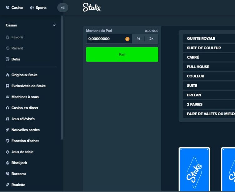 Où jouer au vidéo poker en ligne ? Saisir les opportunités de gains