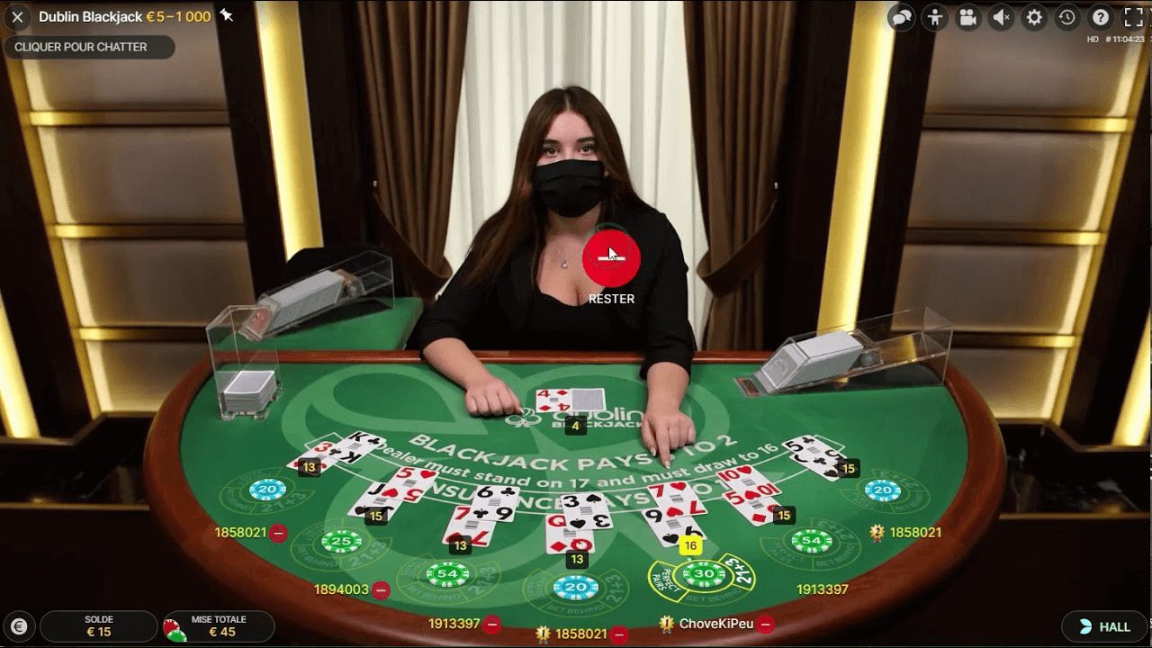 Blackjack atlantic city